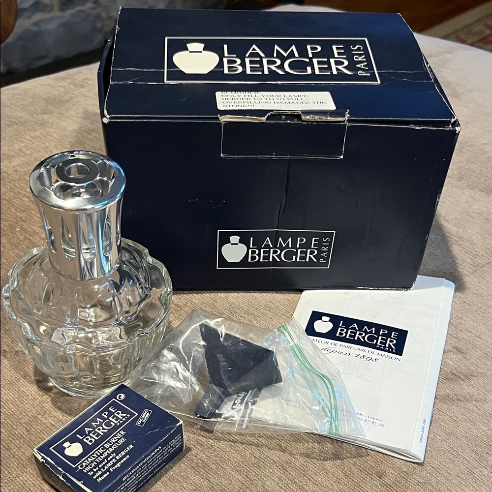 Lampe Berger Paris Clear Glass Fragrance Lamp